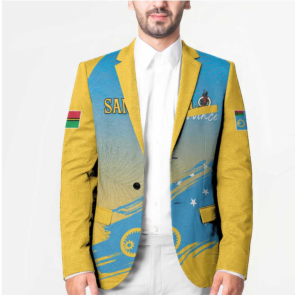 Personalised Vanuatu Sanma Day Blazer Special Style - Polynesian Pride