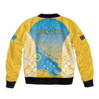 Personalised Vanuatu Sanma Day Bomber Jacket Special Style - Polynesian Pride