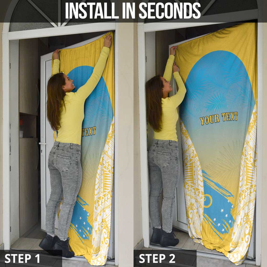 Vanuatu Sanma Day Door Cover Special Style - Polynesian Pride