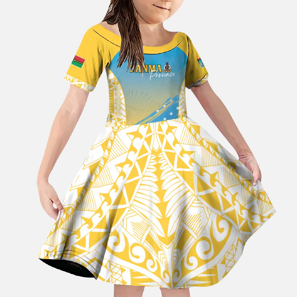 Personalised Vanuatu Sanma Day Family Matching Long Sleeve Bodycon Dress and Hawaiian Shirt Special Style - Polynesian Pride