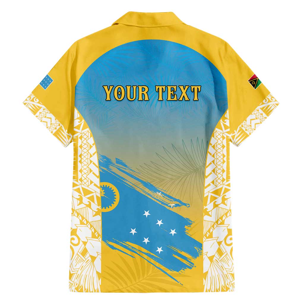 Personalised Vanuatu Sanma Day Family Matching Puletasi and Hawaiian Shirt Special Style - Polynesian Pride