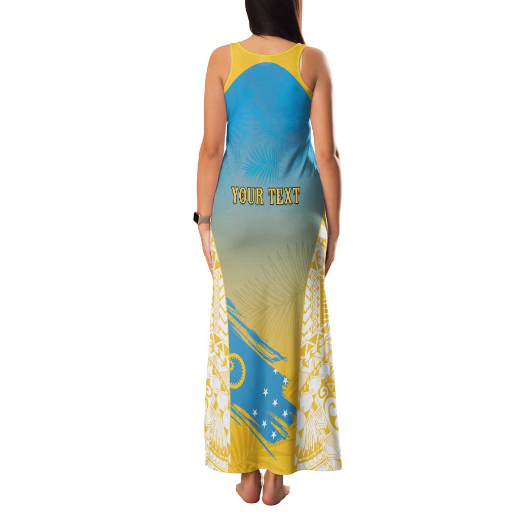 Personalised Vanuatu Sanma Day Family Matching Tank Maxi Dress and Hawaiian Shirt Special Style - Polynesian Pride