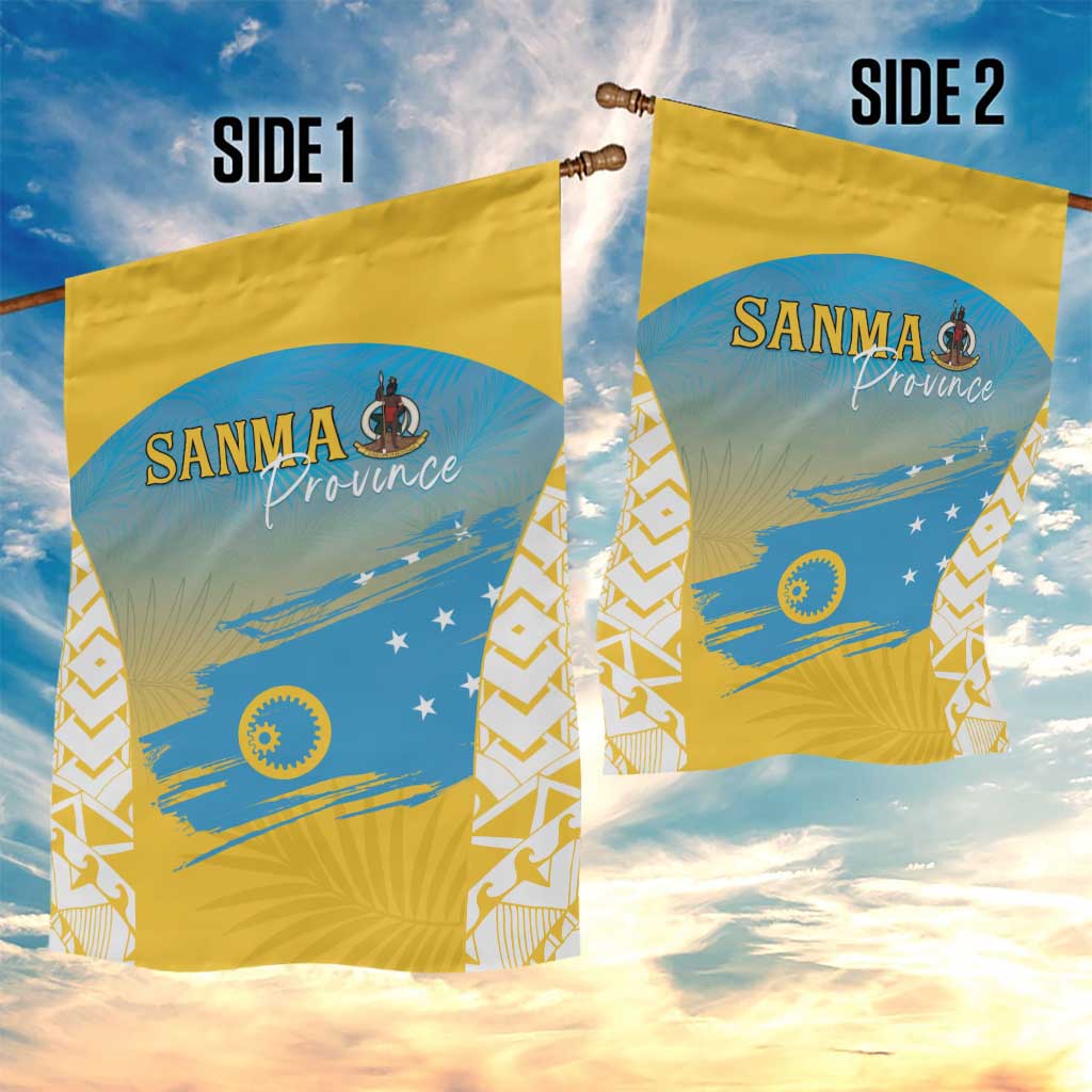 Vanuatu Sanma Day Garden Flag Special Style - Polynesian Pride