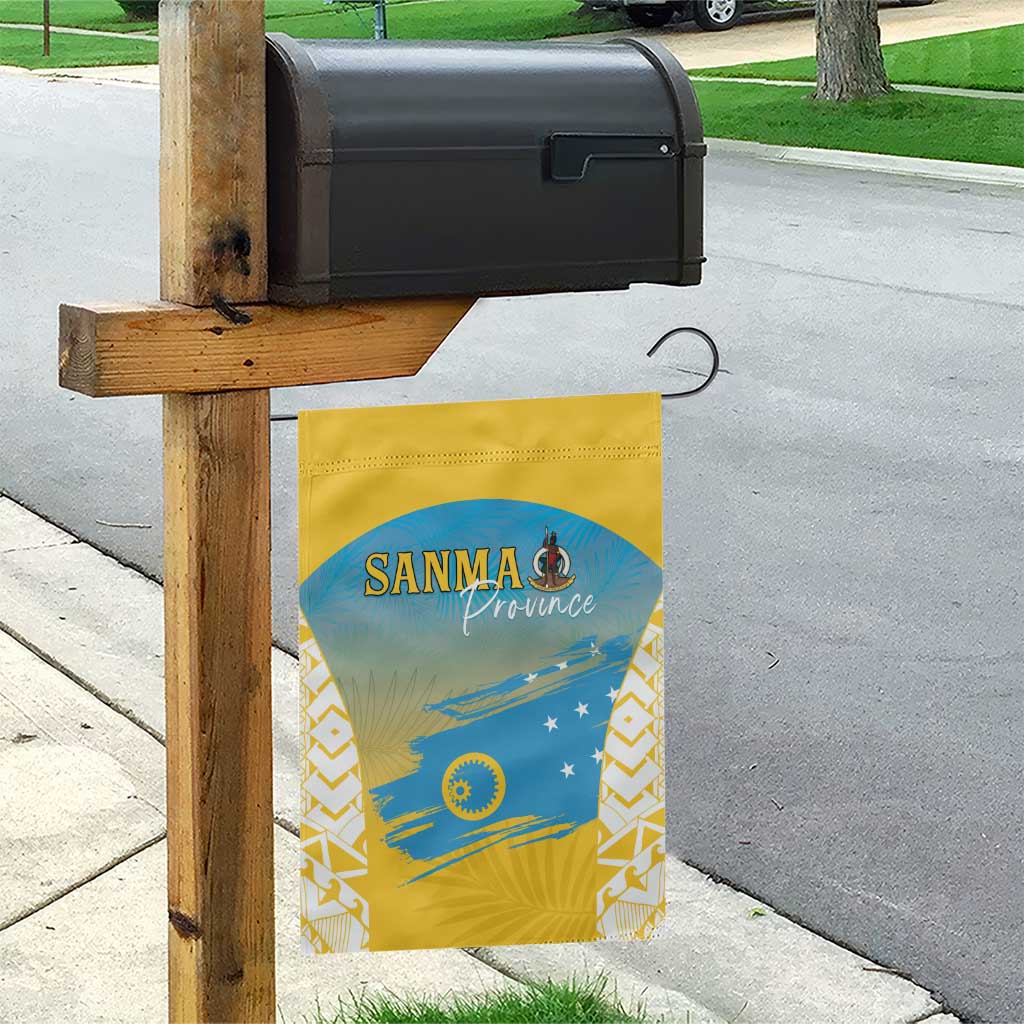 Vanuatu Sanma Day Garden Flag Special Style - Polynesian Pride