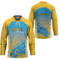 Personalised Vanuatu Sanma Day Hockey Jersey Special Style - Polynesian Pride