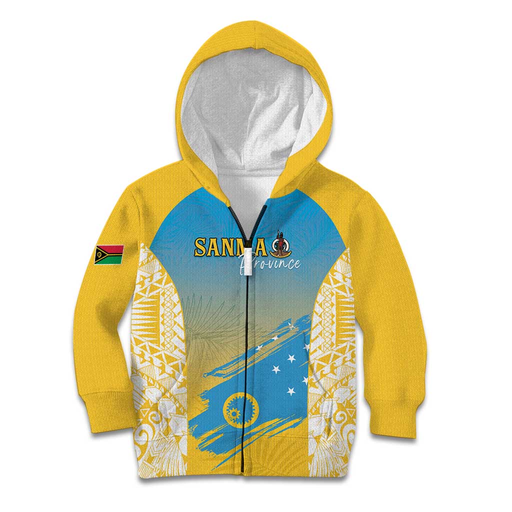 Personalised Vanuatu Sanma Day Kid Hoodie Special Style - Polynesian Pride