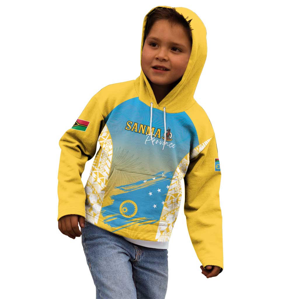 Personalised Vanuatu Sanma Day Kid Hoodie Special Style - Polynesian Pride