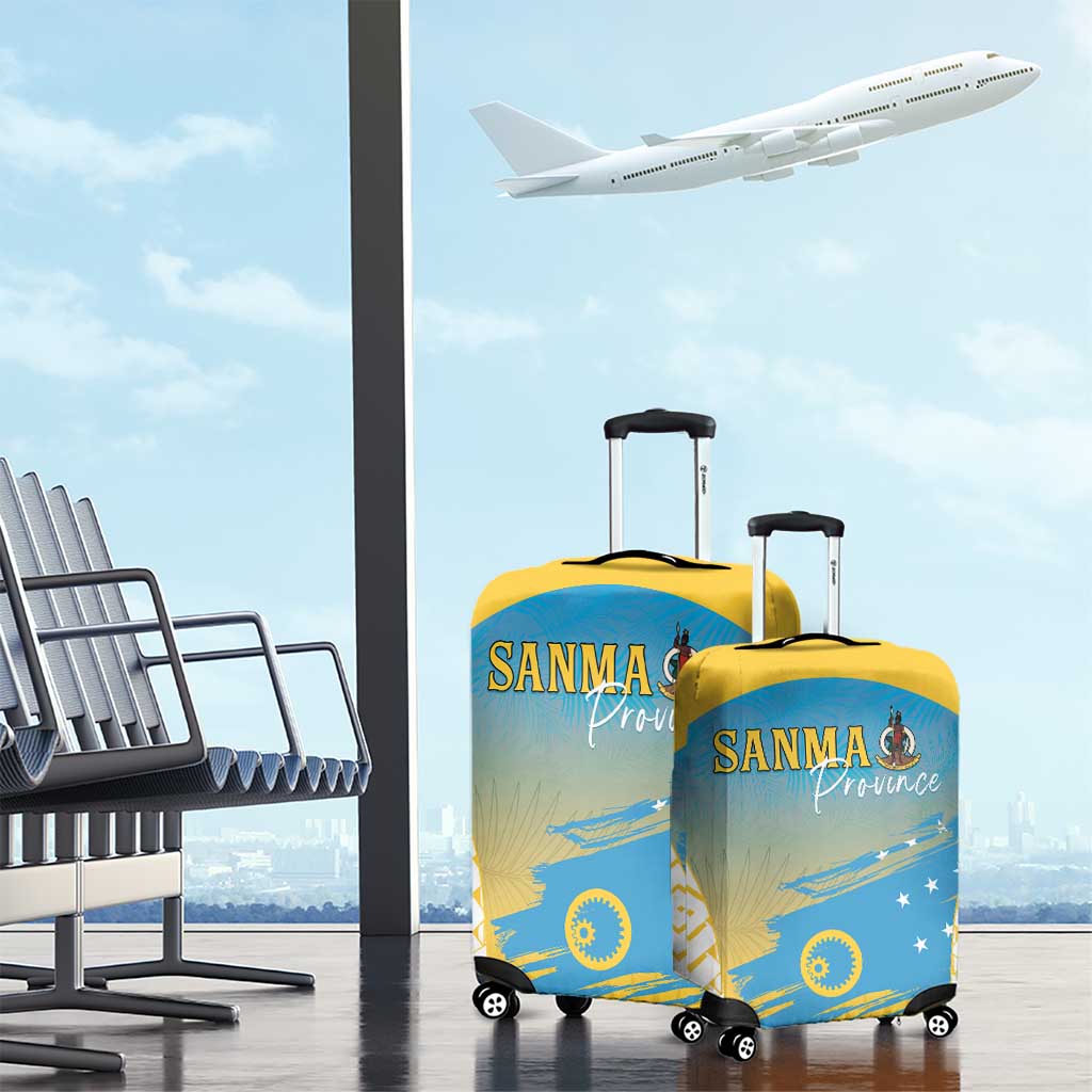 Vanuatu Sanma Day Luggage Cover Special Style - Polynesian Pride