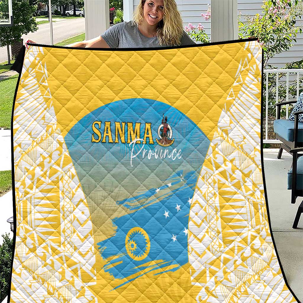 Vanuatu Sanma Day Quilt Special Style - Polynesian Pride