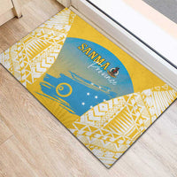Vanuatu Sanma Day Rubber Doormat Special Style - Polynesian Pride