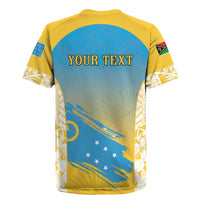 Personalised Vanuatu Sanma Day Rugby Jersey Special Style - Polynesian Pride