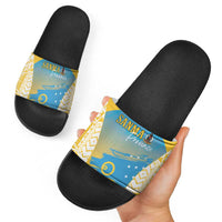 Vanuatu Sanma Day Slide Sandals Special Style - Polynesian Pride