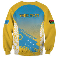 Personalised Vanuatu Sanma Day Sweatshirt Special Style - Polynesian Pride