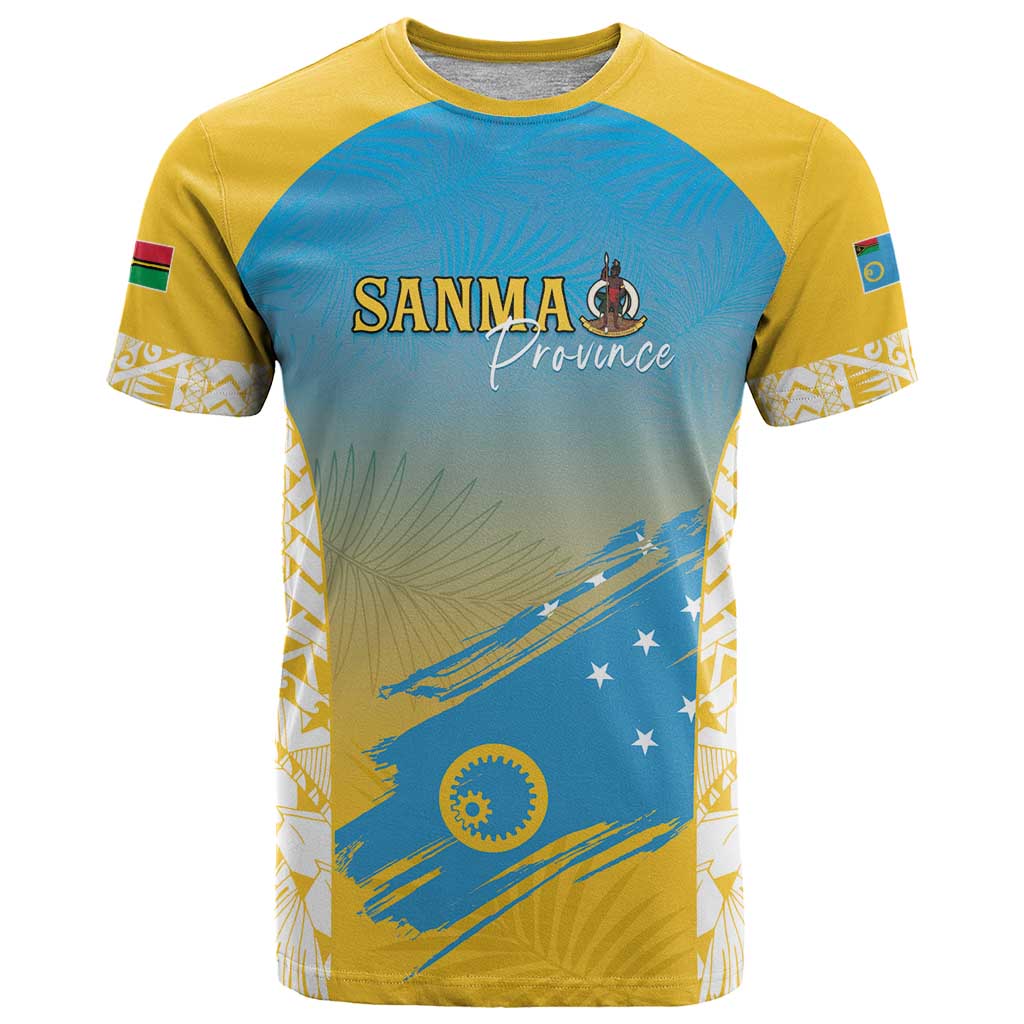 Personalised Vanuatu Sanma Day T Shirt Special Style - Polynesian Pride