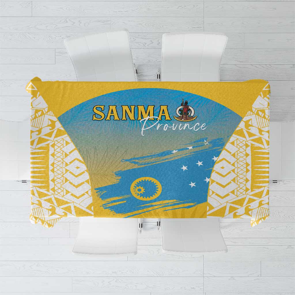 Vanuatu Sanma Day Tablecloth Special Style - Polynesian Pride