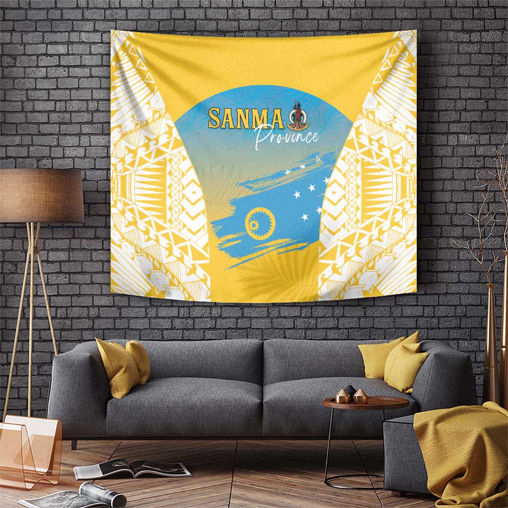 Vanuatu Sanma Day Tapestry Special Style - Polynesian Pride