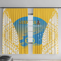 Vanuatu Sanma Day Window Curtain Special Style - Polynesian Pride