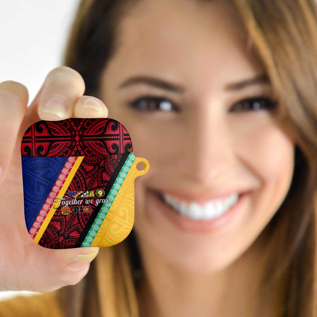 Love Torba PNG Day AirPods Case Together We Grow - Polynesian Pride