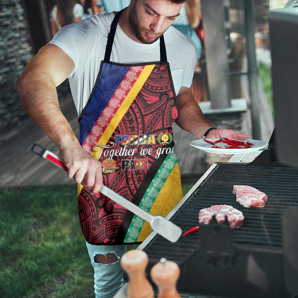 Love Torba PNG Day Apron Together We Grow - Polynesian Pride