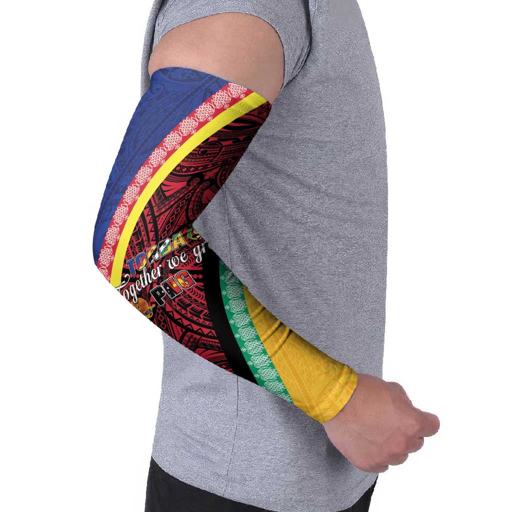 Love Torba PNG Day Arm Sleeves Together We Grow - Polynesian Pride