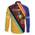 Love Torba PNG Day Family Matching Summer Maxi Dress and Hawaiian Shirt Together We Grow - Polynesian Pride