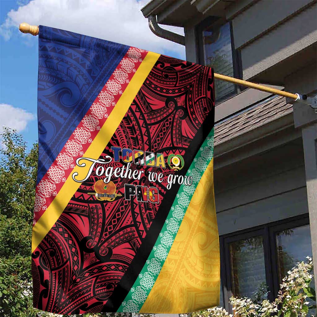 Love Torba PNG Day Garden Flag Together We Grow - Polynesian Pride