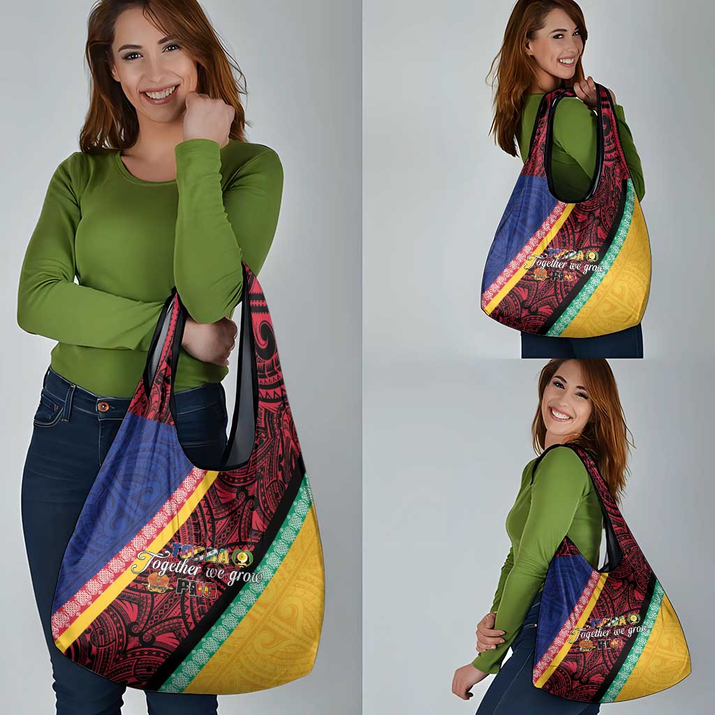 Love Torba PNG Day Grocery Bag Together We Grow - Polynesian Pride
