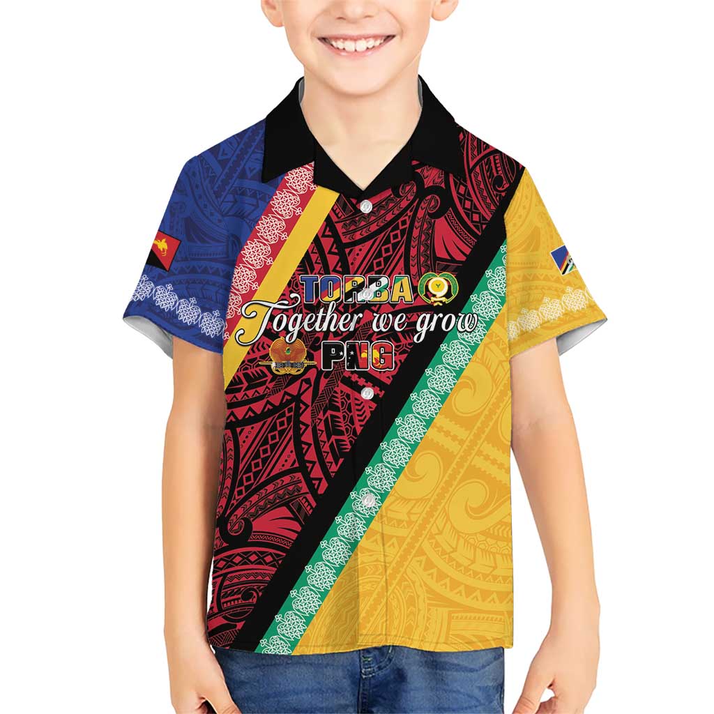Love Torba PNG Day Kid Hawaiian Shirt Together We Grow LT05 Kid Colorful - Polynesian Pride