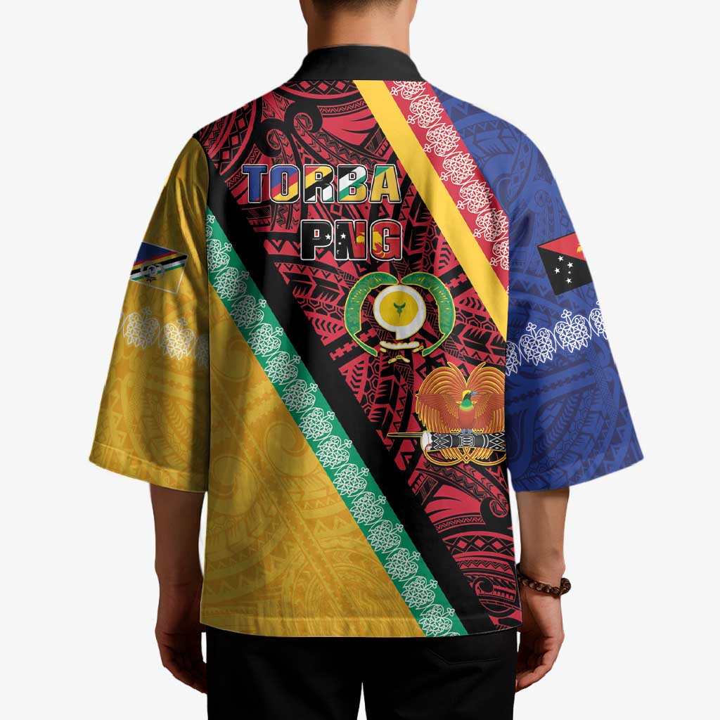 Love Torba PNG Day Kimono Together We Grow - Polynesian Pride