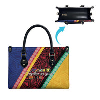 Love Torba PNG Day Leather Bag Together We Grow - Polynesian Pride