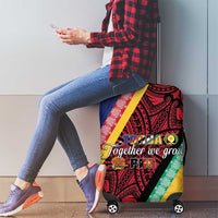 Love Torba PNG Day Luggage Cover Together We Grow - Polynesian Pride