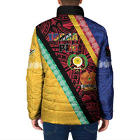 Love Torba PNG Day Padded Jacket Together We Grow - Polynesian Pride