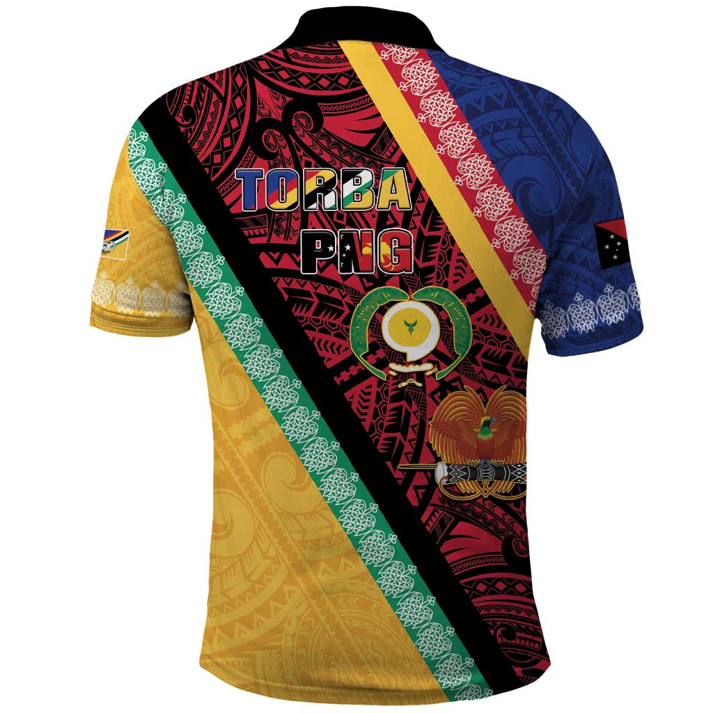 Love Torba PNG Day Polo Shirt Together We Grow - Polynesian Pride