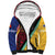 Love Torba PNG Day Sherpa Hoodie Together We Grow - Polynesian Pride