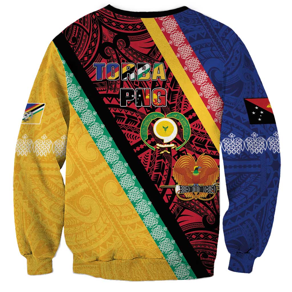 Love Torba PNG Day Sweatshirt Together We Grow - Polynesian Pride