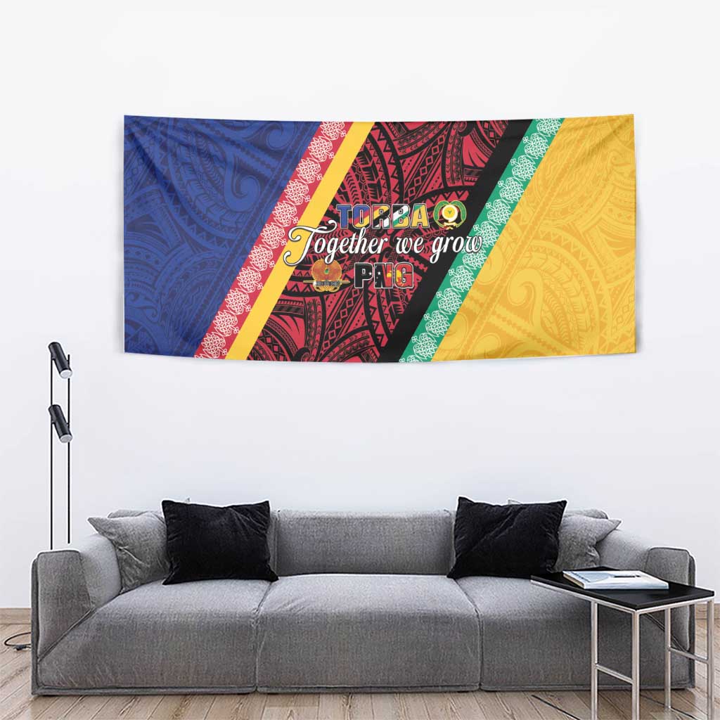 Love Torba PNG Day Tapestry Together We Grow - Polynesian Pride
