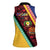 Love Torba PNG Day Women Sleeveless Polo Shirt Together We Grow - Polynesian Pride