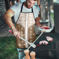 Beige Hawaii Paniolo Quilt Motif Apron
