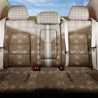 Beige Hawaii Paniolo Quilt Motif Back Car Seat Cover