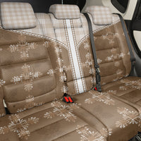 Beige Hawaii Paniolo Quilt Motif Back Car Seat Cover