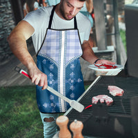 Blue Hawaii Paniolo Quilt Motif Apron