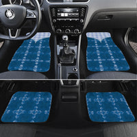 Blue Hawaii Paniolo Quilt Motif Car Mats