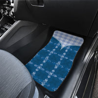Blue Hawaii Paniolo Quilt Motif Car Mats