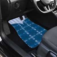 Blue Hawaii Paniolo Quilt Motif Car Mats