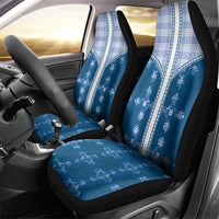 Blue Hawaii Paniolo Quilt Motif Car Seat Cover