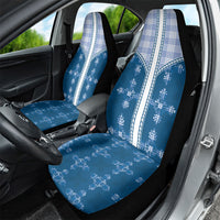 Blue Hawaii Paniolo Quilt Motif Car Seat Cover