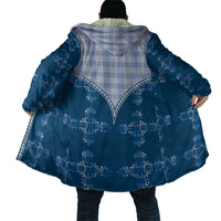 Blue Hawaii Paniolo Quilt Motif Cloak