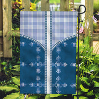 Blue Hawaii Paniolo Quilt Motif Garden Flag