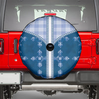 Blue Hawaii Paniolo Quilt Motif Spare Tire Cover