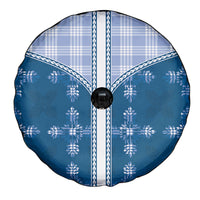 Blue Hawaii Paniolo Quilt Motif Spare Tire Cover